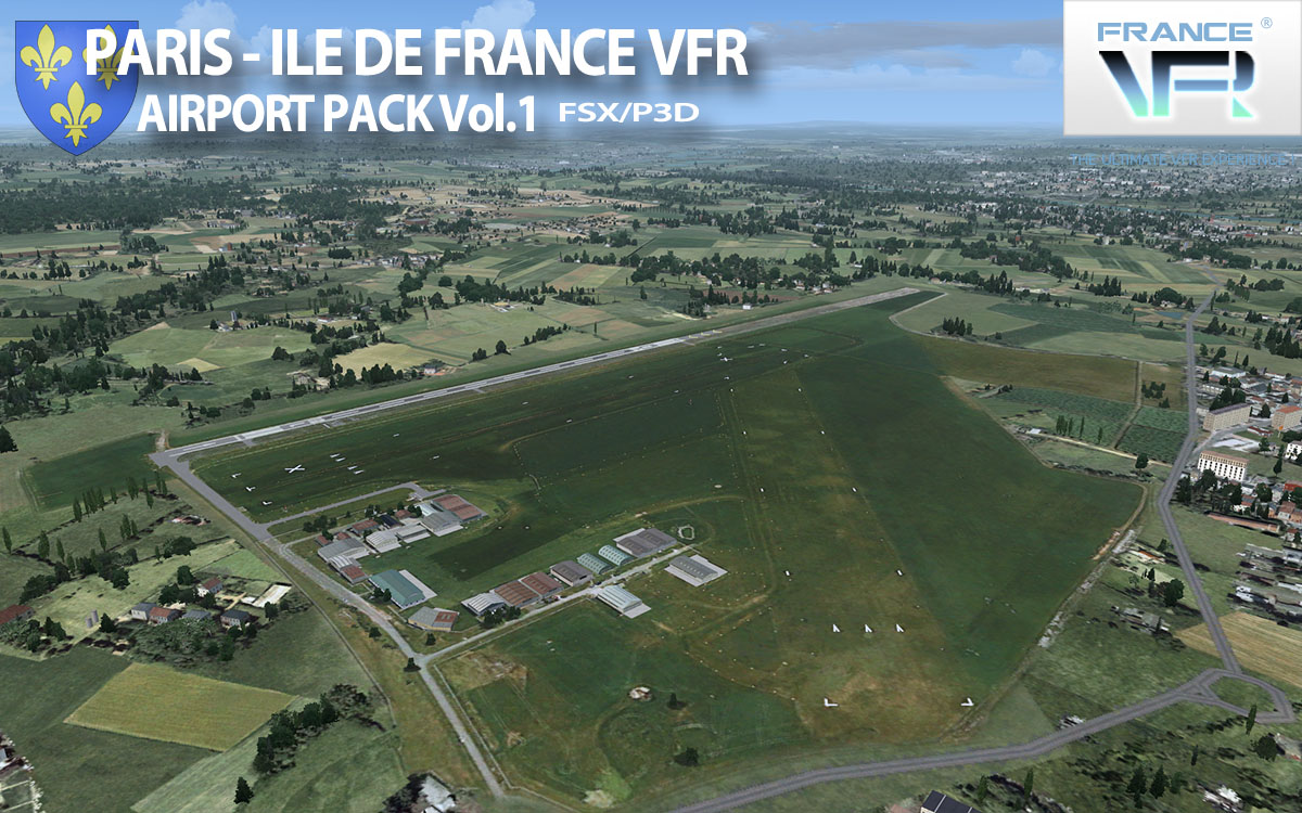 Paris-Ile de France VFR - Airport Pack Vol. 1